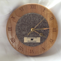 Elm and Orkney Tweed Clock
